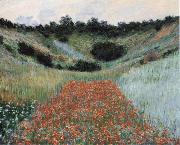 Claude Monet Poppy Field in a Hollow near Giverny oil painting on canvas